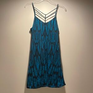 Black and Blue Express sundress size Medium
